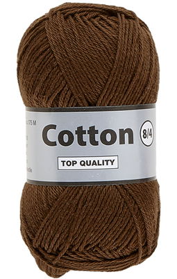 Lammy Yarns Cotton 8/4 - 112 bruin