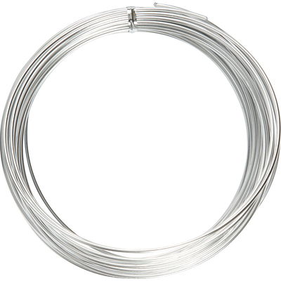 Ijzerdraad 2 mm - zilver 518325 10 meter 