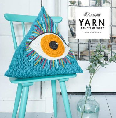 Scheepjes Yarn after party no. 82 haakpatroon voor bright sight kussen