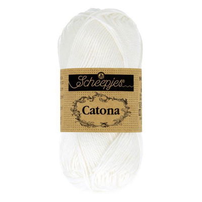 Scheepjes Catona 106 snow white 10 gram 