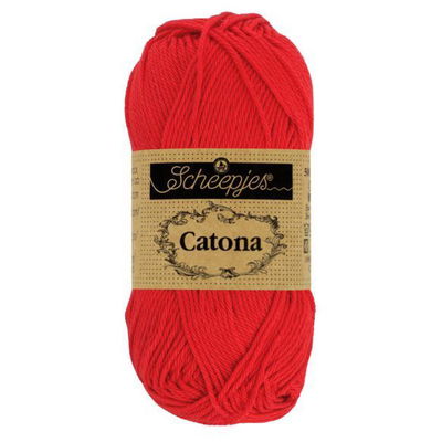 Scheepjes Catona 115 hot red 10 gram 