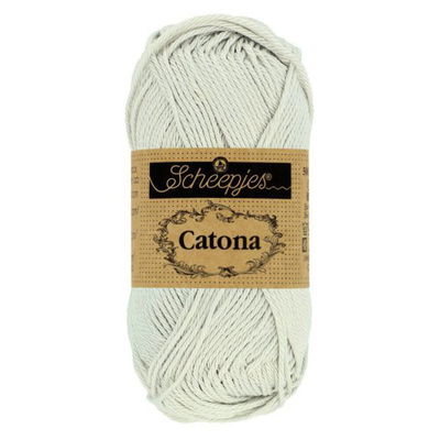 Scheepjes Catona 172 light silver 10 gram 