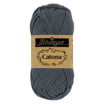 Scheepjes Catona 393 charcoal 10 gram 