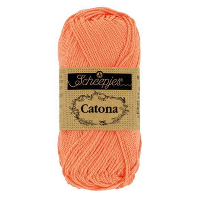 Scheepjes Catona 410 rich coral 10 gram 