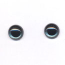 Ogen 15 mm blauw parel (1 paar)