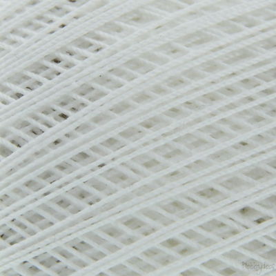 Lammy Yarns - Coton Crocheter no 5 - 005 wit 100 gram 