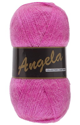 Lammy Yarns Angela 1020 Neon roze op=op 
