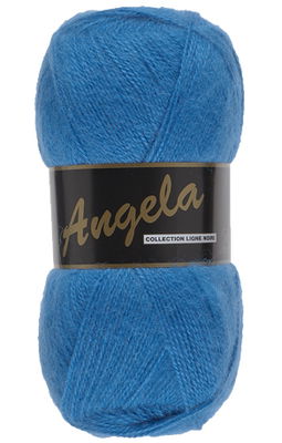 Lammy Yarns Angela 039 helder blauw op=op uit collectie 