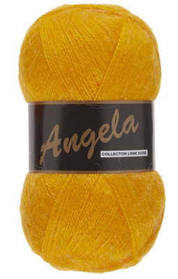 Lammy Yarns Angela 372 geel op=op uit collectie 