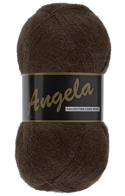 Lammy Yarns Angela 114 donker bruin op=op uit collectie 