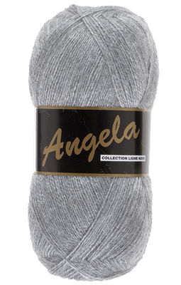 Lammy Yarns Angela 002 licht grijs op=op uit collectie 