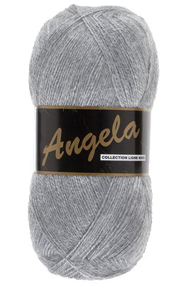 Lammy Yarns Angela 002 licht grijs
