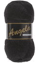 Lammy Yarns Angela 001 zwart (op=op uit collectie)