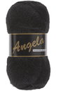 Lammy Yarns Angela 001 zwart