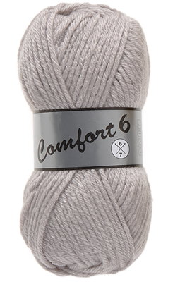 Lammy Yarns Comfort 6 004 parel grijs op=op 
