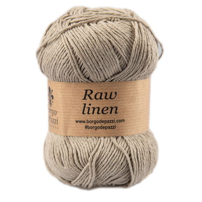 Borgo de Pazzi Raw Linen 191 ecru op=op uit collectie 