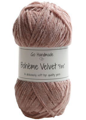 Go handmade Boheme Velvet fine 17611 Nude op=op 