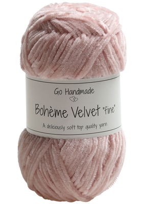 Go handmade Boheme Velvet fine 17608 Cameo Rose op=op 