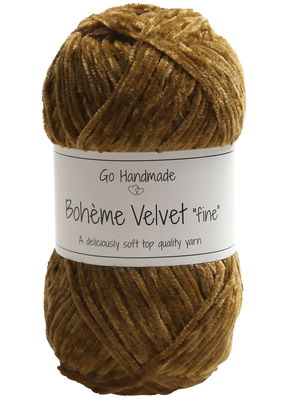 Go handmade Boheme Velvet fine 17613 Vintage Curry op=op 