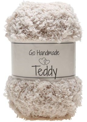 Go handmade Teddy 17316 Beige op=op 