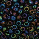 Toho Glaskralen rond 8-0 0086 olievlek - 4 gram (op=op uit collectie)