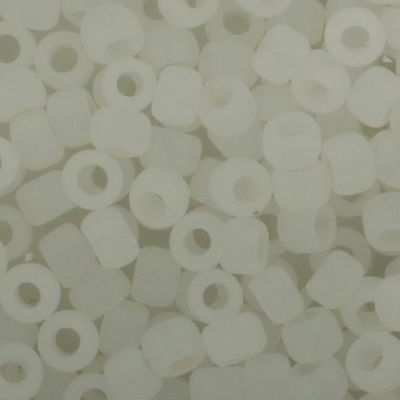 Toho Glaskralen rond 8-0 0141F wit - 4 gram op=op uit collectie 