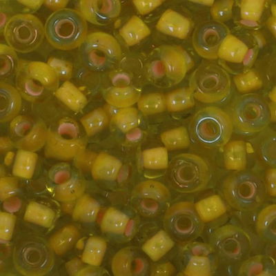 Toho Glaskralen rond 8-0 0302 geel doorzichtig - 4 gram op=op uit collectie 