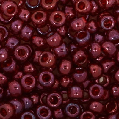 Toho Glaskralen rond 8-0 0332 rood doorzichtig - 4 gram op=op uit collectie 