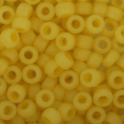 Toho Glaskralen rond 8-0 0902F geel - 4 gram op=op uit collectie 