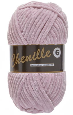 Lammy Yarns Chenille 6 - 711 oud licht roze