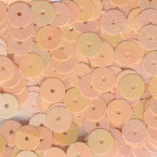 Pailletten 6 mm - Roze zalm