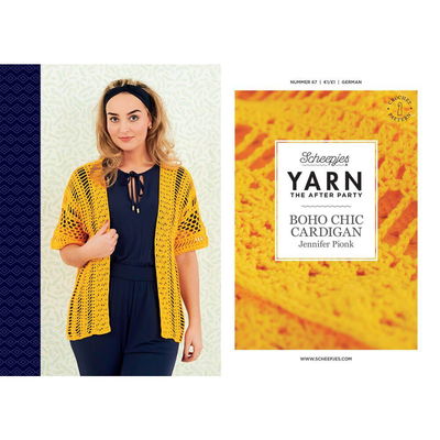 Scheepjes Yarn after party no. 67 Boho Chic Cardigan