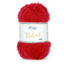 Rellana Garne Velvet uni 003 Rood (op=op)
