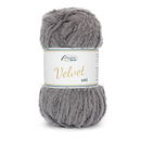Rellana Garne Velvet uni 015 Licht Grijs (op=op)