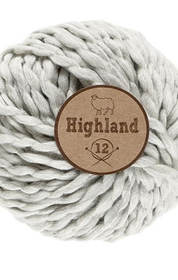 Lammy Yarns Highland 12 - 003 licht grijs