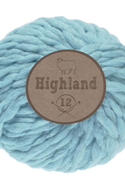Lammy Yarns Highland 12 - 457 aqua blauw