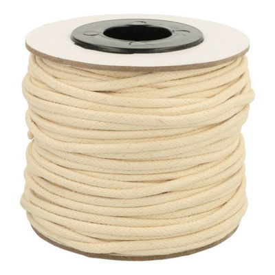 Koord wax gevlochten 4 mm - room 089 1 meter 