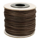 Koord wax gevlochten 4 mm - bruin 881 (1 meter)