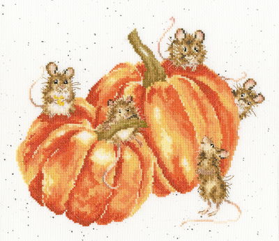 Borduurpakket dieren - Hannah Dale Pumkin, spice and all things Mice