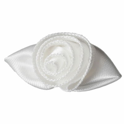 Roosjes room wit blad 30 a 20 mm 10 stuks 