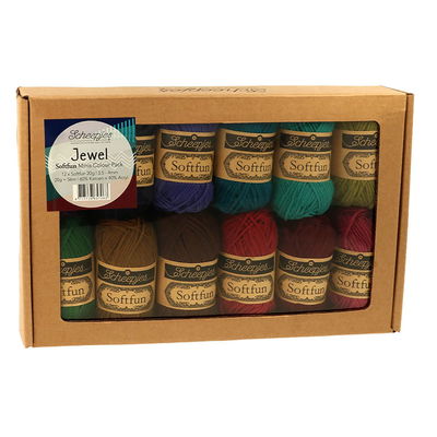 Scheepjes softfun colour pack Jewel