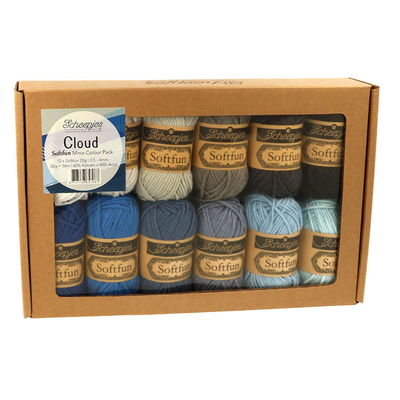 Scheepjes softfun colour pack Cloud