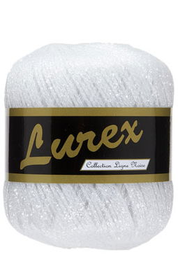 Lammy Yarns Lurex 21 wit