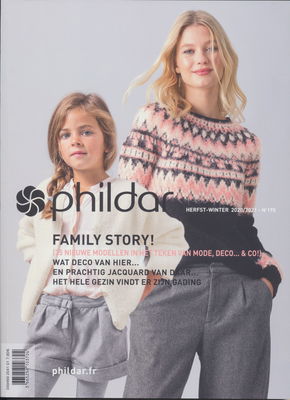Phildar nr 195 Herfst Winter 2020 - 2021 Family Story