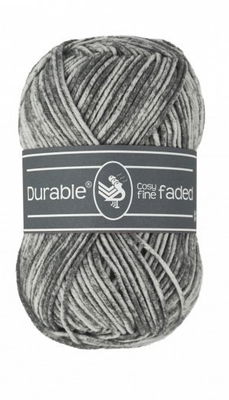 Durable Cosy fine Faded 2237 Charcoal