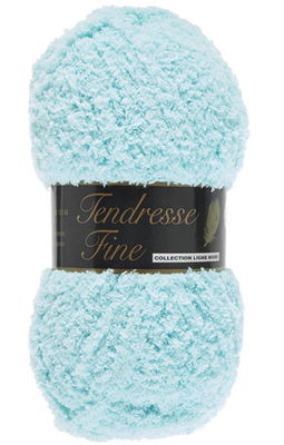 Lammy Yarns Tendresse fine 062 licht aqua blauw op=op uit collectie 