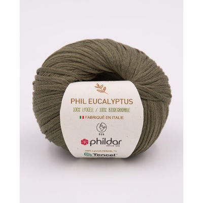 Phildar Phil Eucalyptus Army op=op uit collectie 