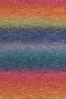 Lang Yarns Linello 1066.0053 regenboog op=op uit collectie 