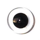 Ogen 8 mm kristal (5 paar)