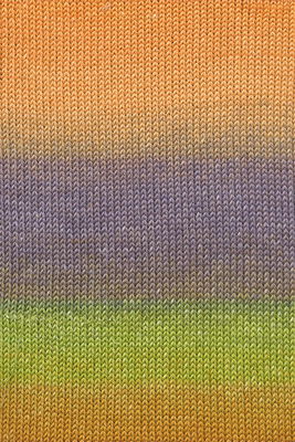 Lang Yarns Baby Cotton Color 786.0028 oranje lila groen